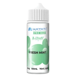 hayati® pro max e liquid 70vg 30pg fresh mint